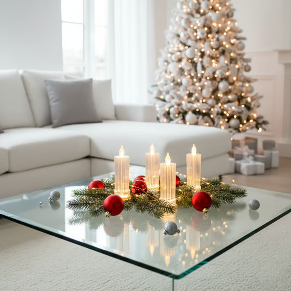 🔥 LAST DAY 50% OFF 🕯️ LED Crystal Candle Lights（4pcs in 1 set）