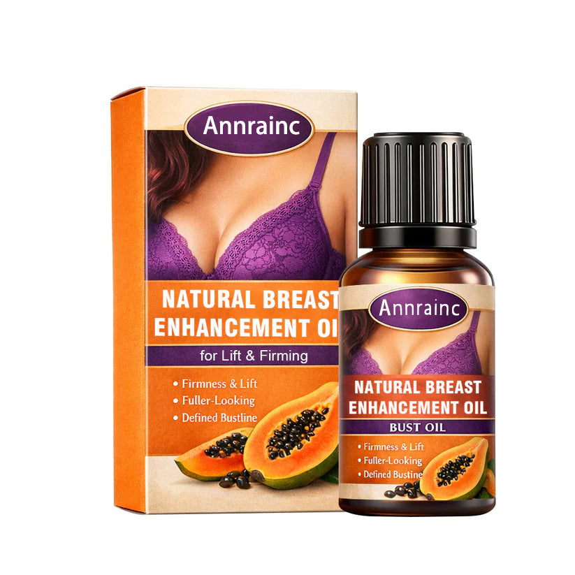 Annranic® Natural Breast Enhancement Oil for Lift & Firming– Improve Elasticity & Shape