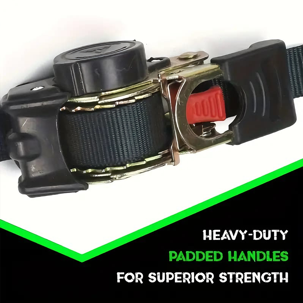 🎁 Limited Time – Upgraded 2025 Retractable Ratchet Strap (Perfect Gift for Men💙)