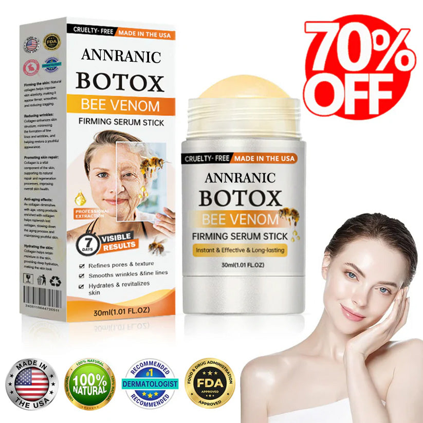 Made and Shipped from USA✨Annranic® Botox Bee Venom Firming Serum Stick(🔥LAST DAY 70% OFF)💄