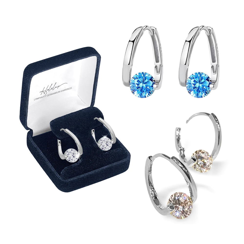 🔥LAST DAY SALE-80% OFF)Annranic Lymphvity MagneTherapy Germanium Earrings