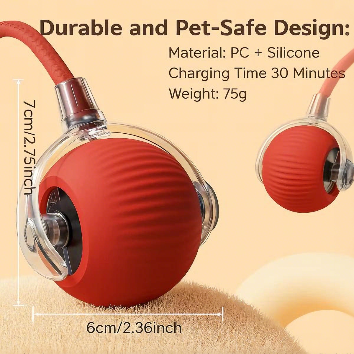 🐶 Pet Moving Ball 🐱 That Keeps Pets Active & Happy — Automatically