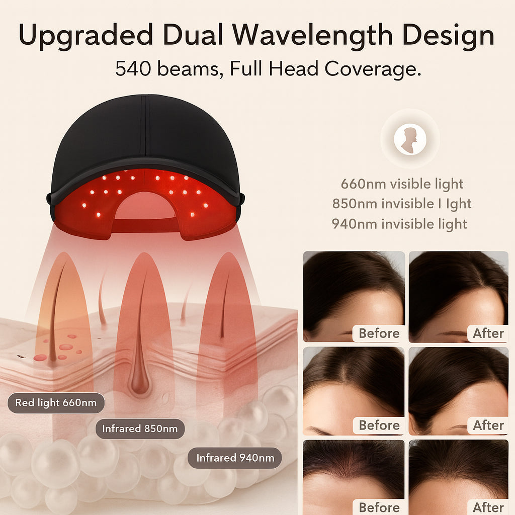 Annranic® Hair Growth Cap — Regrow Thicker Hair in 90 Days