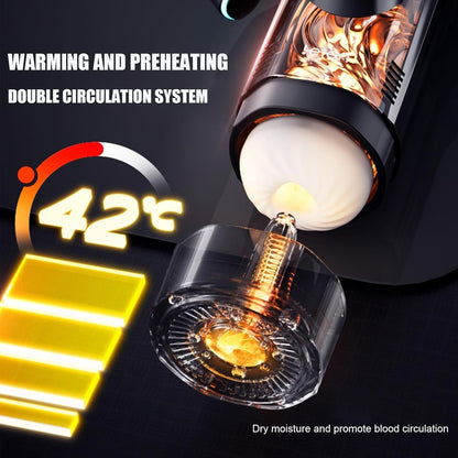 ANNRANIC High-end Stroker 10 Sucking Thrusting 5 Speeds Heating Masturbator