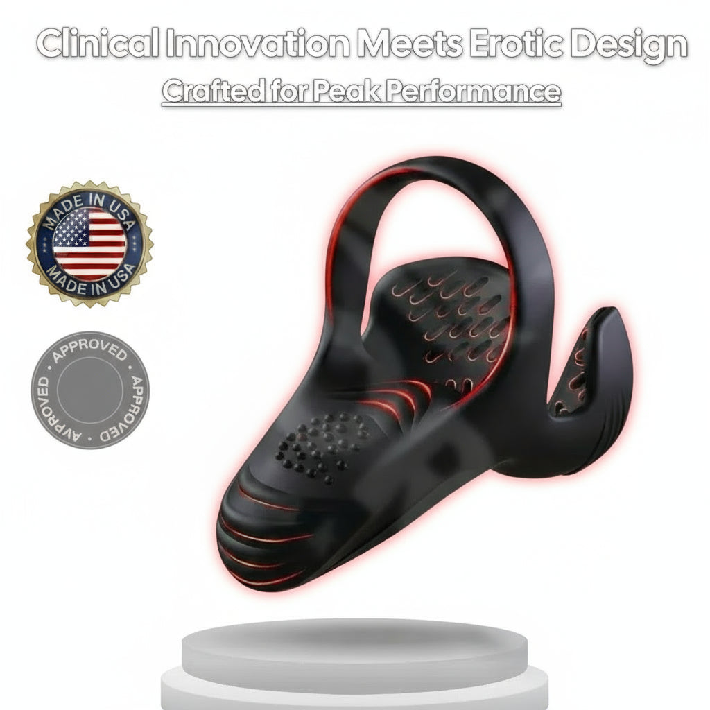 ANNRANIC™ Vibrating Electric Male Masturbation Lock Ring (Rechargeable) 🎉 10% OFF First Order | 💥 Save Up to 30% When You Buy More 🛒 2nd Item 50% OFF | 🎁 Mystery Gift Included 🚚 Free Shipping — Order Now