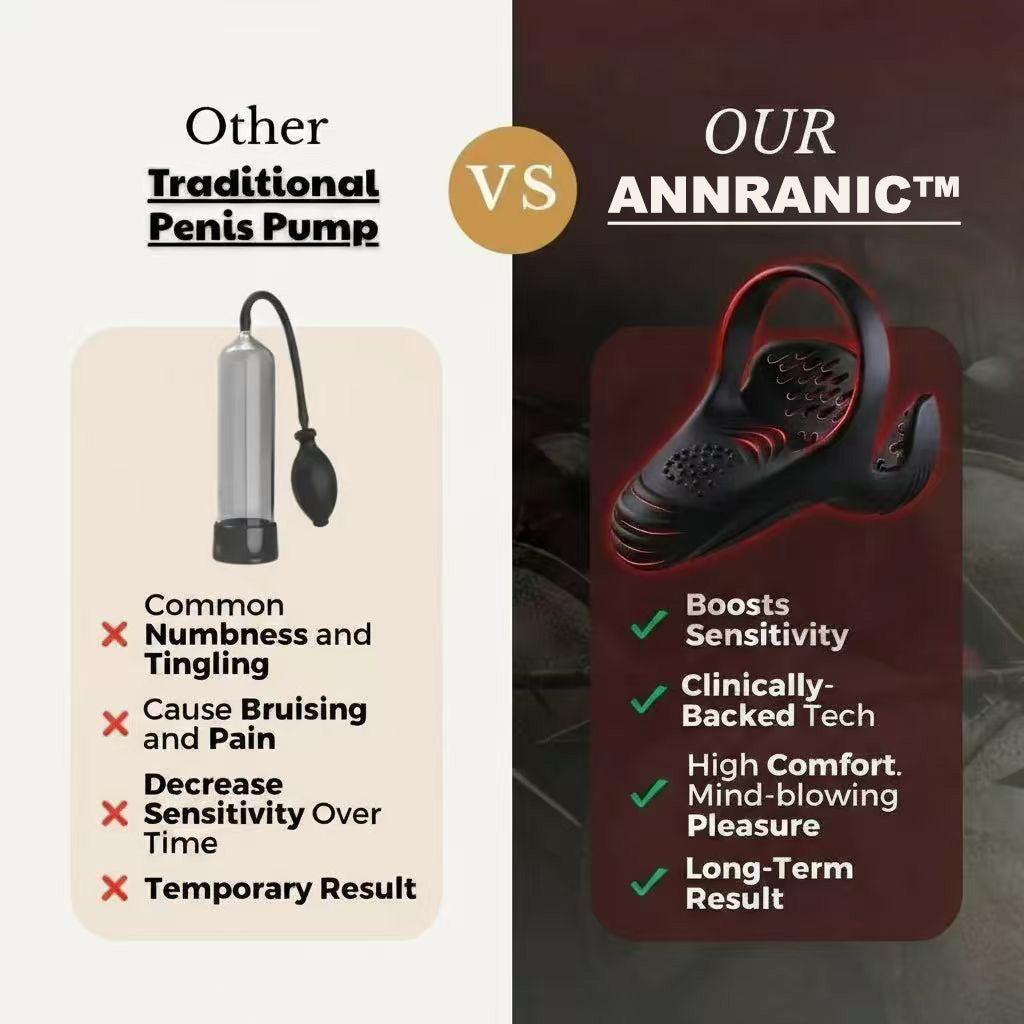 ANNRANIC™ Vibrating Electric Male Masturbation Lock Ring (Rechargeable) 🎉 10% OFF First Order | 💥 Save Up to 30% When You Buy More 🛒 2nd Item 50% OFF | 🎁 Mystery Gift Included 🚚 Free Shipping — Order Now