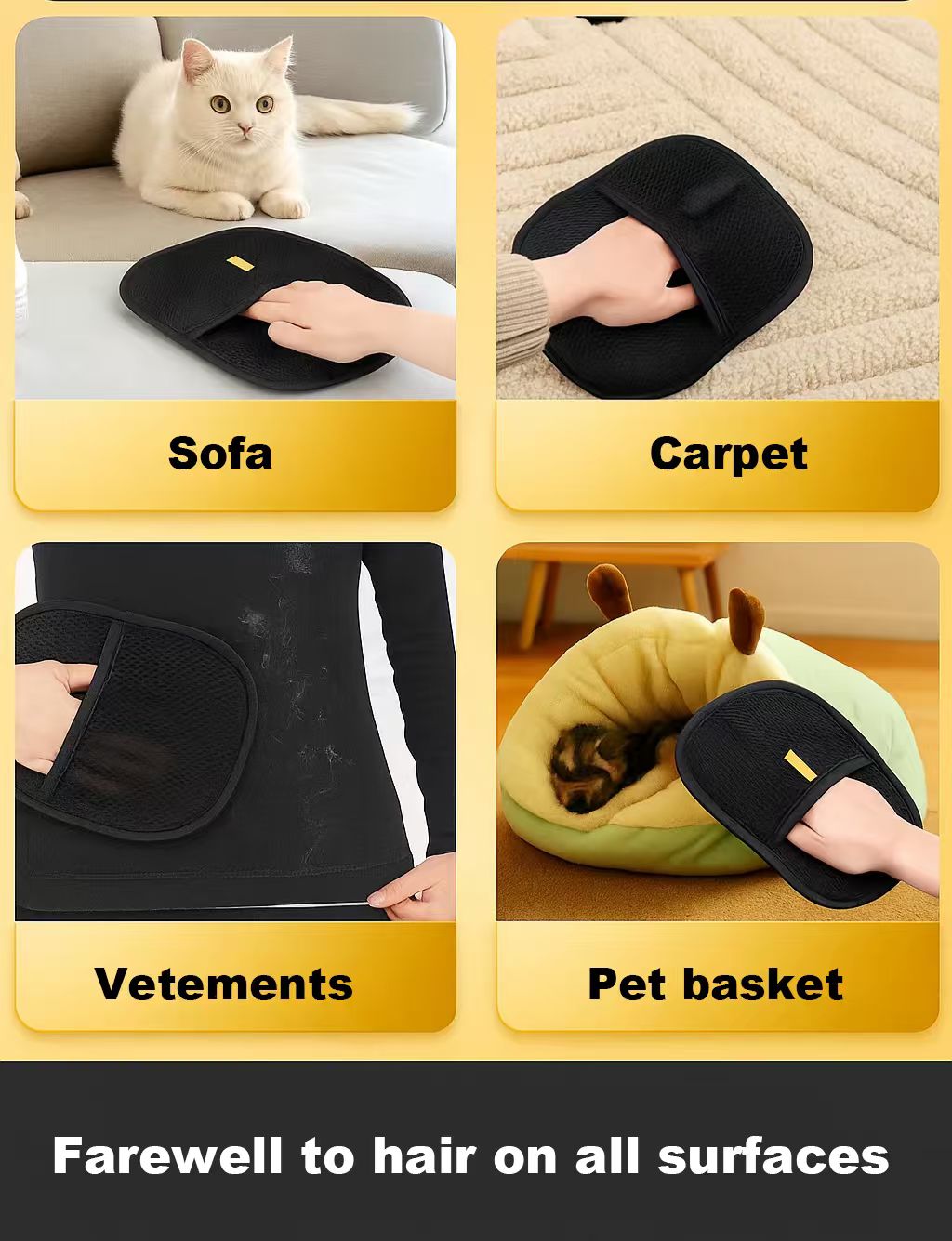 Annranic™-Pet Hair Removal Gloves