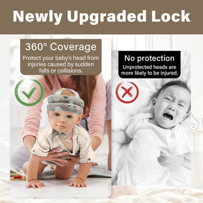 Baby Fall Protection Helmet – Absorbs Drop Impact, Ultra-Soft & Comfortable