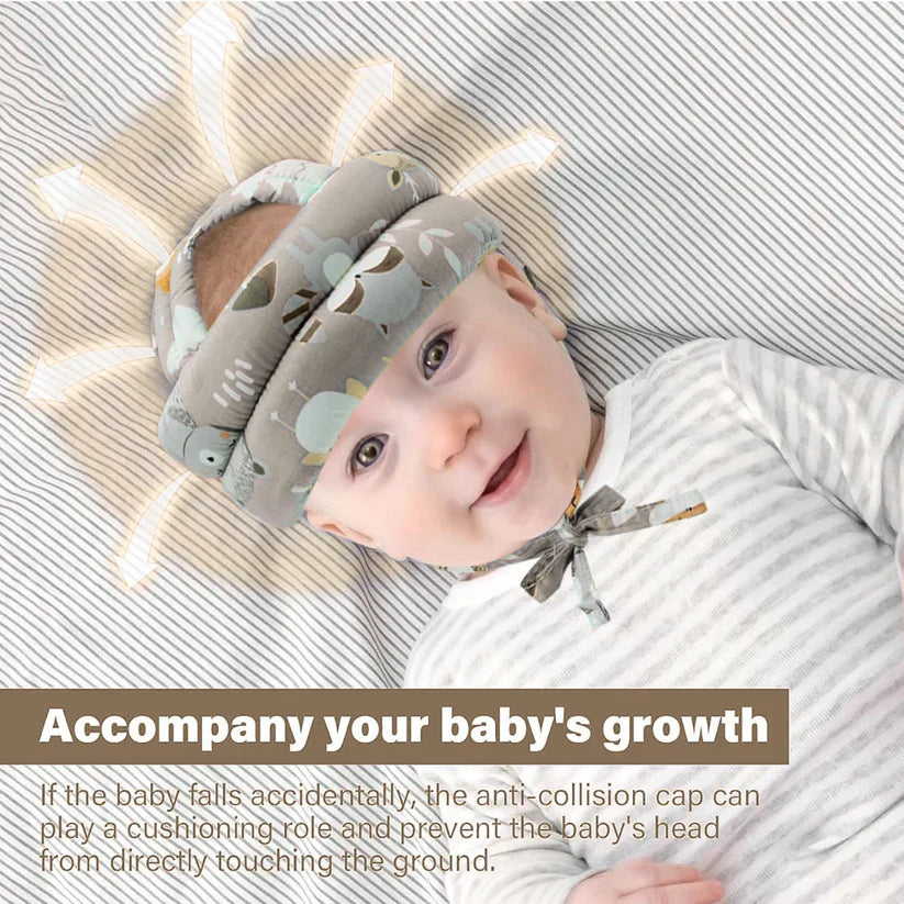 Baby Fall Protection Helmet – Absorbs Drop Impact, Ultra-Soft & Comfortable