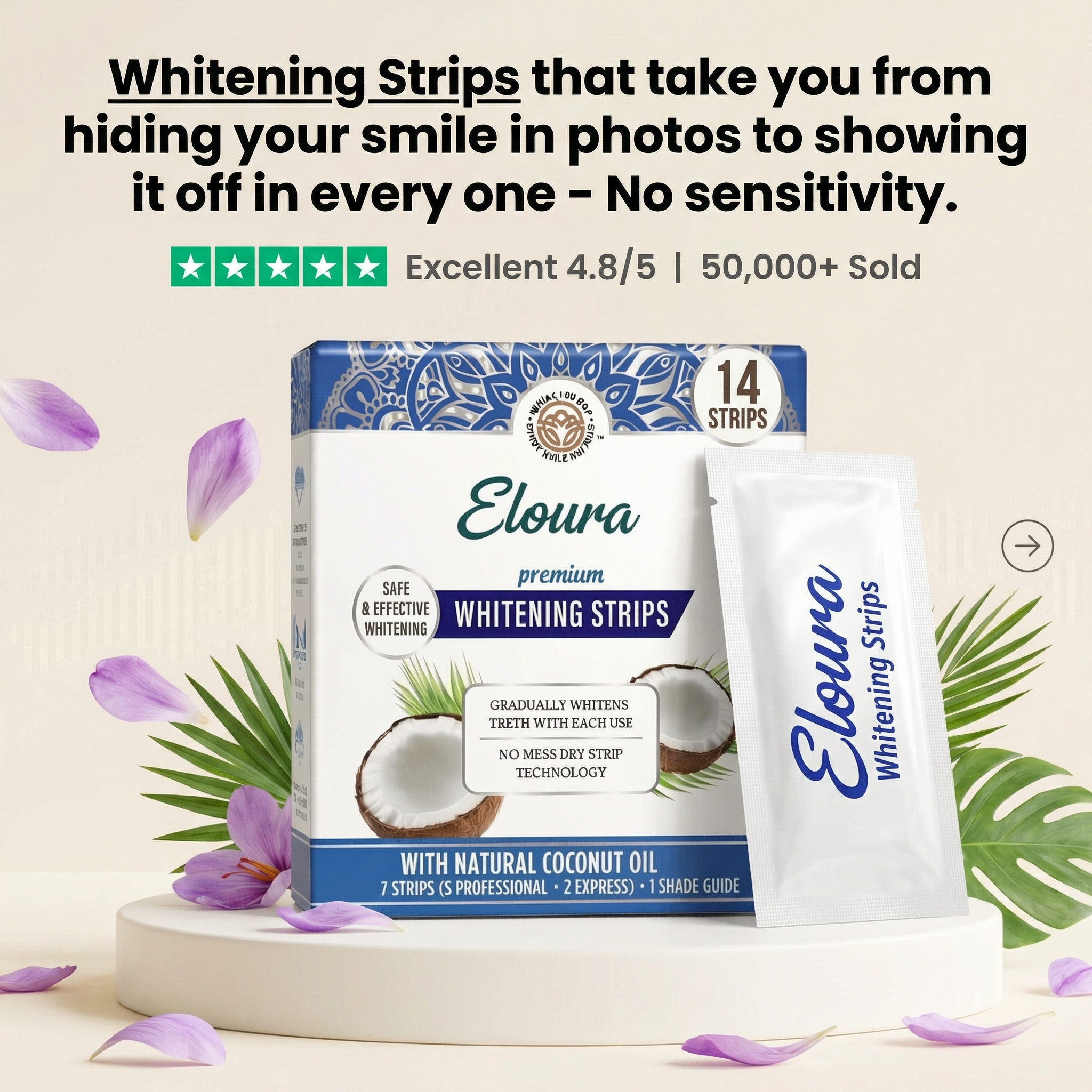 Eloura Teeth Whitening Strips