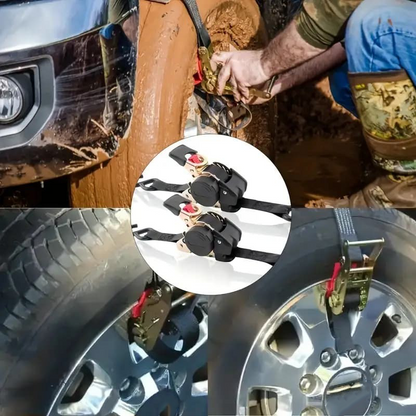🎁 Limited Time – Upgraded 2025 Retractable Ratchet Strap (Perfect Gift for Men💙)